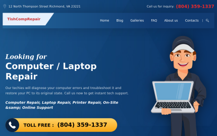 Tishcomprepair computer repair wordpress theme.png