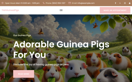 Tishguineapigs guinea pigs wordpress theme.png