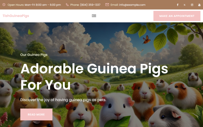 Tishguineapigs guinea pigs wordpress theme.png