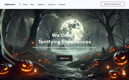 Tishhalloween halloween wordpress theme.png