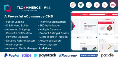 Tlcommerce laravel vuejs powered ecommerce cms codermarket.png
