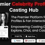 Toa premier celebrity profile casting hub flutter app android ios .jpg