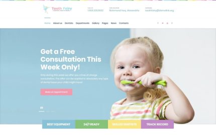Tooth fairy pediatric dentistry wordpress theme.jpg