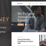 Torney lawyer attorney theme codermarket.png