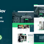 Towngov city government wordpress theme codermarket.png