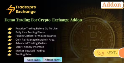 Tradexpro demo trading crypto exchange addon codermarket.png