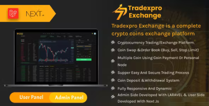 Tradexpro exchange crypto buy sell and trading platform erc20 and bep20.png