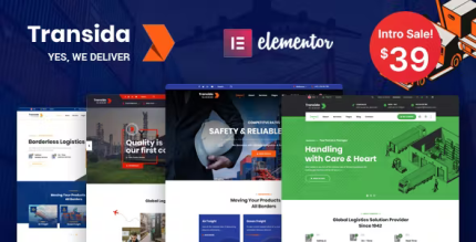 Transida logistics wordpress theme codermarket.png