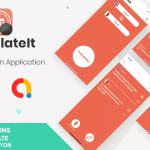 Translateit ios speech and text translations application codermarket.png