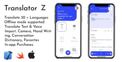 Translator z ios text and speech to text translator codermarket.png