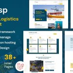 Transp transport courier logistics business website codermarket.jpg