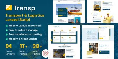 Transp transport courier logistics business website codermarket.jpg