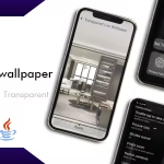Transparent wallpaper app for android admob ads wallpaper apps codermarket.png