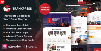 Tranxpress transport logistics wordpress theme codermarket.png