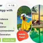Travel advaizar ai based trip planner app with admin panel codermarket.jpeg