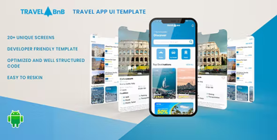 Travelbnb flights hotels car rental booking android app ui template .png