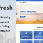 Travelfresh travel agency cms with online booking system codermarket.png