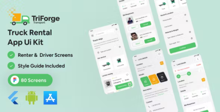 Triforge truck renal flutter app ui kit codermarket.png