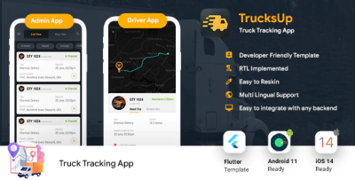 Truck tracking android ios app template 2 apps truck app driver app .png