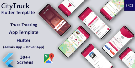Truck tracking android ios app template 2 apps truck app flutter 3 .png