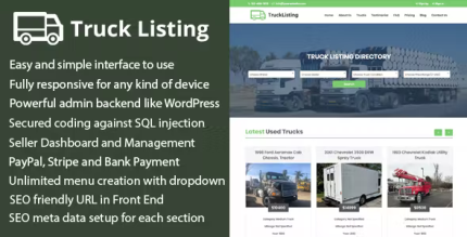 Trucklisting truck listing multi vendor directory cms codermarket.png