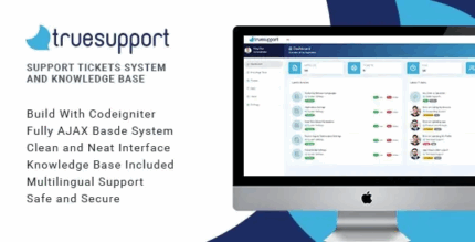 Truesupport support tickets system knowledge base codermarket.png