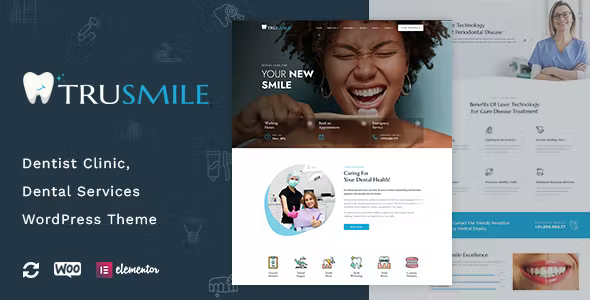 trusmile-dentist-wordpress-theme-codermarket.png Trusmile dentist wordpress theme codermarket.png