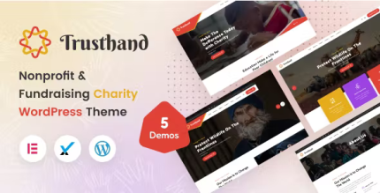 Trusthand charity wordpress theme rtl codermarket.png