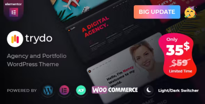 Trydo creative agency portfolio wordpress theme codermarket.png