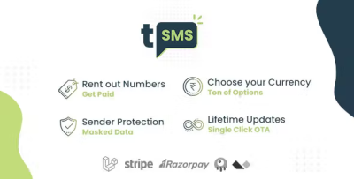 Tsms temporary sms receiving system saas rent out numbers codermarket.png