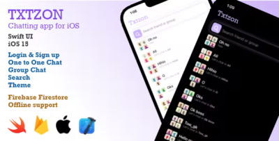 Txtzon chat ios chatting app for ios codermarket.png