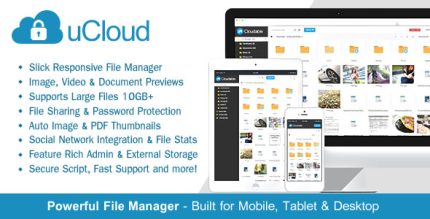 Ucloud file hosting script securely manage preview share your files .jpg