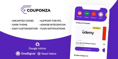 Ultimate discounts coupons couponza mobile react native codermarket.jpeg