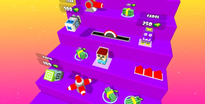 Unity game template heaven racer codermarket.png