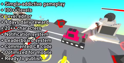 Unity game template tower blaster codermarket.png