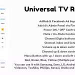 Universal tv remote admob facebook ads codermarket.png