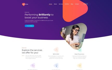 Upmine corporate digital agency wordpress elementor theme.jpg
