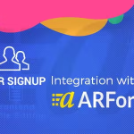 User signup for arforms codermarket.png