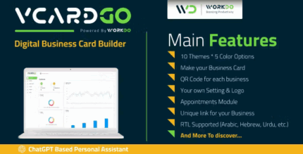 Vcardgo digital business card builder codermarket.png