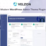 Velzon modern wordpress admin theme plugin codermarket.png