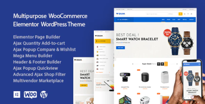 Venam elementor ajax woocommerce ecommerce theme codermarket.png