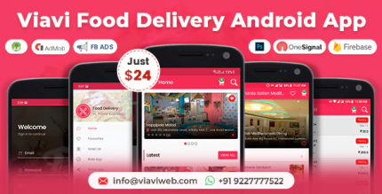 Viavi food delivery android app codermarket.png