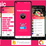 Videmak music automatic music downloading and streaming android application.png