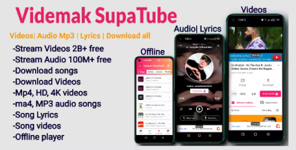 Videmak supatube all in one videos audio lyrics stream and download .png