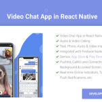 Video chat app in react native codermarket.png