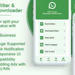 Video splitter with status saver v2 admob and applovin max ads codermarket.png