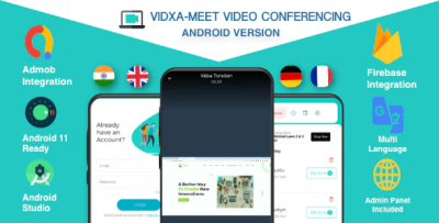 Vidxa meet free video conferencing audio conferencing app zoom clone.png