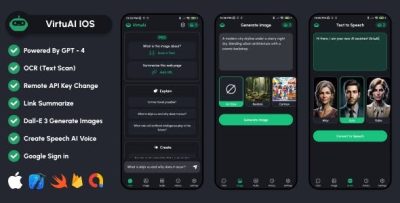 Virtuai ios chatgpt gpt 4 dall e 3 ai art image ai voice text to speech.jpeg