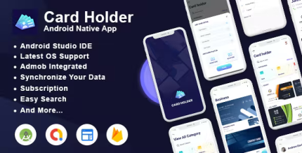 Visiting card holder with admin panel android kotlin codermarket.png