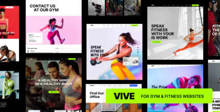 Vive fitness gym wordpress codermarket.png